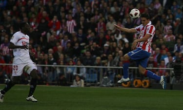 Koke afina contra el Sevilla