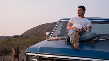 Channing Tatum en la película de 'Dog'.