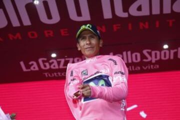 Nairo se viste de rosa: Líder del Giro en el centenario