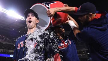 Rick Porcello tiene motivos para sonre&iacute;r tras su 14&ordf; victoria del a&ntilde;o.