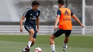 Buenas noticias para Lopetegui: Vallejo se entrena con el grupo