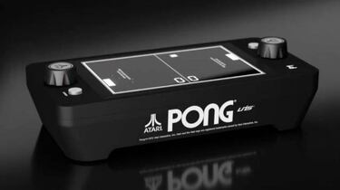 Llega una nueva consola mini retro para jugar al Pong: así es la Atari Mini Pong Jr.
