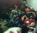 Batalla campal con 120 hinchas de Independiente detenidos