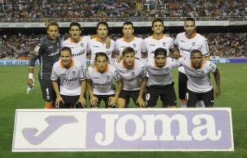 Tercera jornada de la Liga Bbva. Valencia - Barcelona.