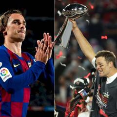 Neymar y Griezmann se rinden ante Tom Brady y sus siete Super Bowls