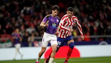 21/01/23 PARTIDO PRIMERA DIVISION
ATLETICO DE MADRID vs REAL VALLADOLID
AGUADO MORATA