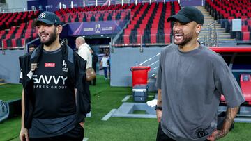 Así volvió Neymar a los entrenamientos con el Al Hilal