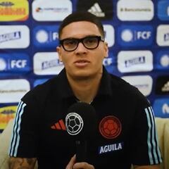 Juanfer promete “entrega y respeto” por los colores de Colombia
