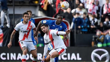 Rayo Vallecano y Betis empataron 1-1 por la fecha 20 de LaLiga.