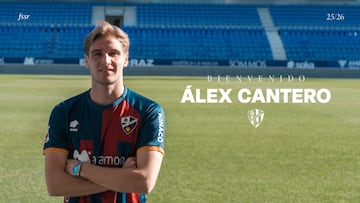 Oficial: Álex Cantero, tercer refuerzo invernal del Huesca
