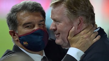 How much will Barcelona pay to fire Ronald Koeman?