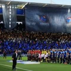 Todos los goles del Leicester-Atlético en imágenes