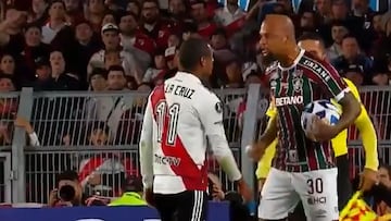 El último show de Felipe Melo: esto hizo ante figura de River