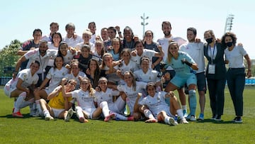 Jugadoras del Real Madrid femenino