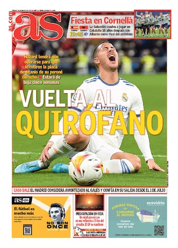 Las portadas de AS de marzo