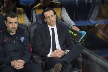 PSG's Al-Khelaifi offers Emery 'full support' after Barcelona shock