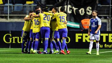 16/02/2019 PARTIDO CADIZ-TENERIFE JORNADA 26 1-0 GOL DE EDU RAMOS CON LEKIC