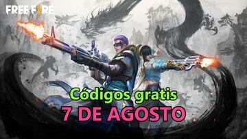 Free Fire | Códigos de hoy 7 de agosto de 2022; recompensas gratis