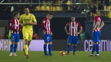 El Atl&eacute;tico en su &uacute;ltima derrota en laLiga, fue ante el Vilarreal, en Vila-real. 