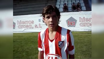 Theo Hernández's childhood idols were Diego Forlán and Messi