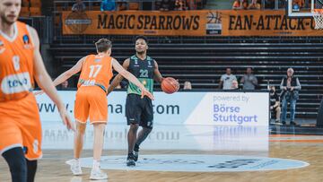 El Joventut ante el Ratiopharm Ulm en la Eurocup.