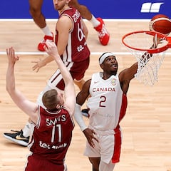 Canadá asfixia a Letonia y define el calendario de España