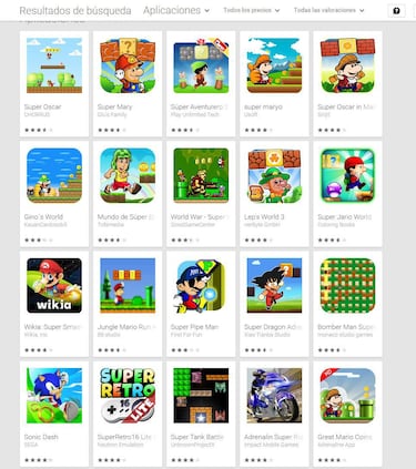 Los clones más descarados de Super Mario