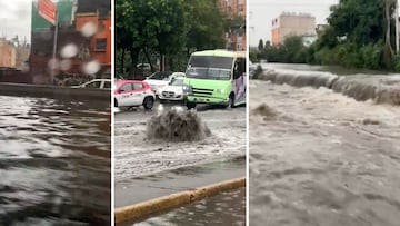Inundaciones en CDMX y EDOMEX, hoy 18 de julio: fuertes lluvias provocan caos