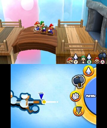 Captura de pantalla - Mario & Luigi: Paper Jam Bros. (3DS)