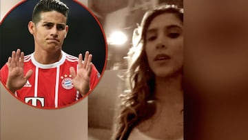 La ex de James junto a Giorgina, protagonistas en la redes tras el pase del Madrid