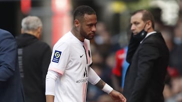 Neymar arregla las cosas con Leonardo