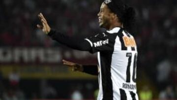 Ronaldinho qued&oacute; campe&oacute;n de la Copa Libertadores de 2013, Convirti&eacute;ndose en el &uacute;nico jugador en ganar todas las competencias. 