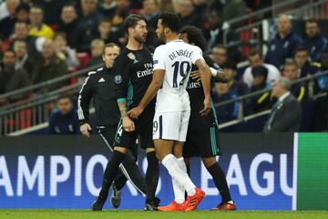 Sergio Ramos y Dembele.