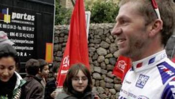 Horrach, junto a su familia.