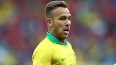 Brazil: Arthur relief as Tite says midfielder "fine" after knee blow