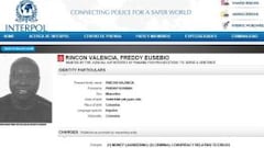 La Interpol emite orden de captura contra Freddy Rincón