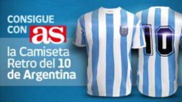 Ya hay ganadores de la camiseta retro de Argentina con el 10