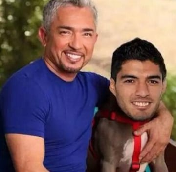 Los 'memes' del mordisco de Luis Suárez