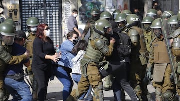 Uno de los detenidos en incidentes de Plaza Baquedano tiene coronavirus
