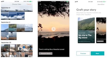 Travel Stories, la función de Airbnb que copia de instagram