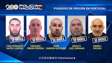Presos fugados de Portugal