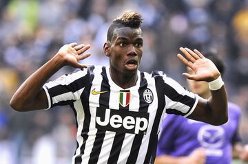 Pogba in action for Juventus. 