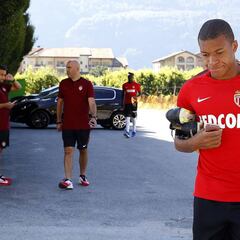 Jardim: "Cuento con Mbappé"