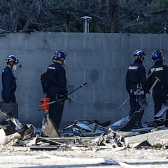 Dos ladrones ‘cazados’ robando grifos en el edificio calcinado de Campanar