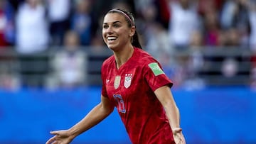 Este martes Alex Morgan lideró a Estados Unidos Femenil y lograron un resultado histórico en la Copa del Mundo de la especialidad tras vencer a Tailandia