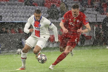 Kylian Mbappé y Niklas Süle.