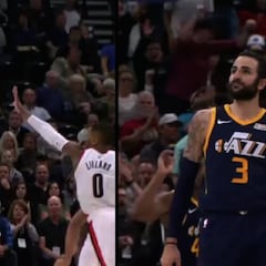 Así cerró Ricky su show: triplazo y cara de "Acabo de romperla"