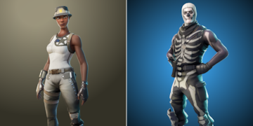 club fortnite diciembre 2023 nueva skin exploradora esqueletica