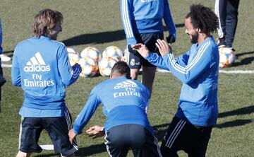 El Madrid prepara la ida del Clásico de Copa