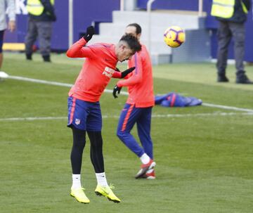 Multitudinario entrenamiento en el Wanda Metropolitano